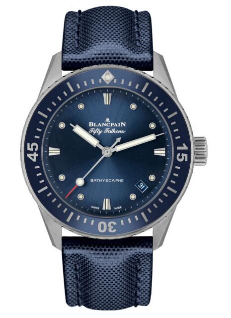 Blancpain replica Fifty Fathoms Bathyscaphe 5100-1140-O52A watch